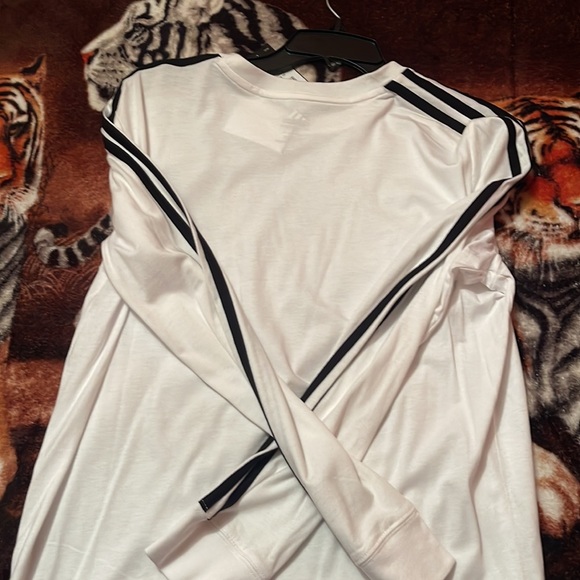 White long sleeve with black stripes - Picture 6 of 6